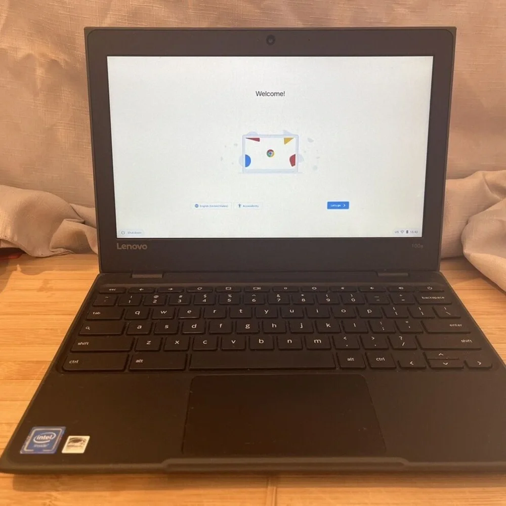 Lenovo Black Laptop